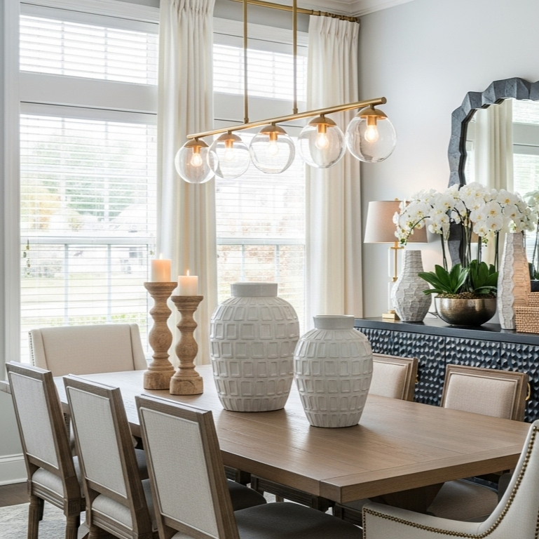 American Minimalist Chandelier