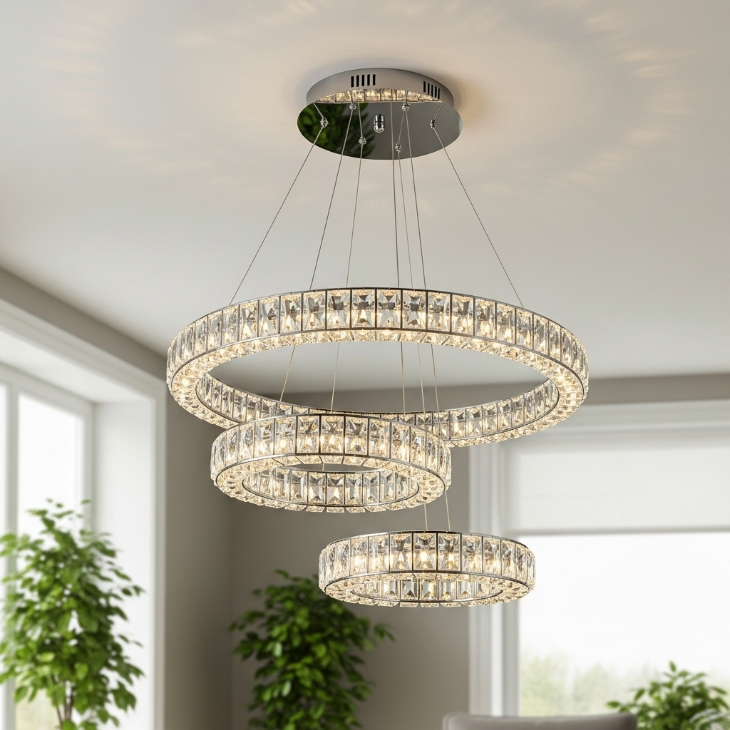 Egyptian Crystal Chandelier