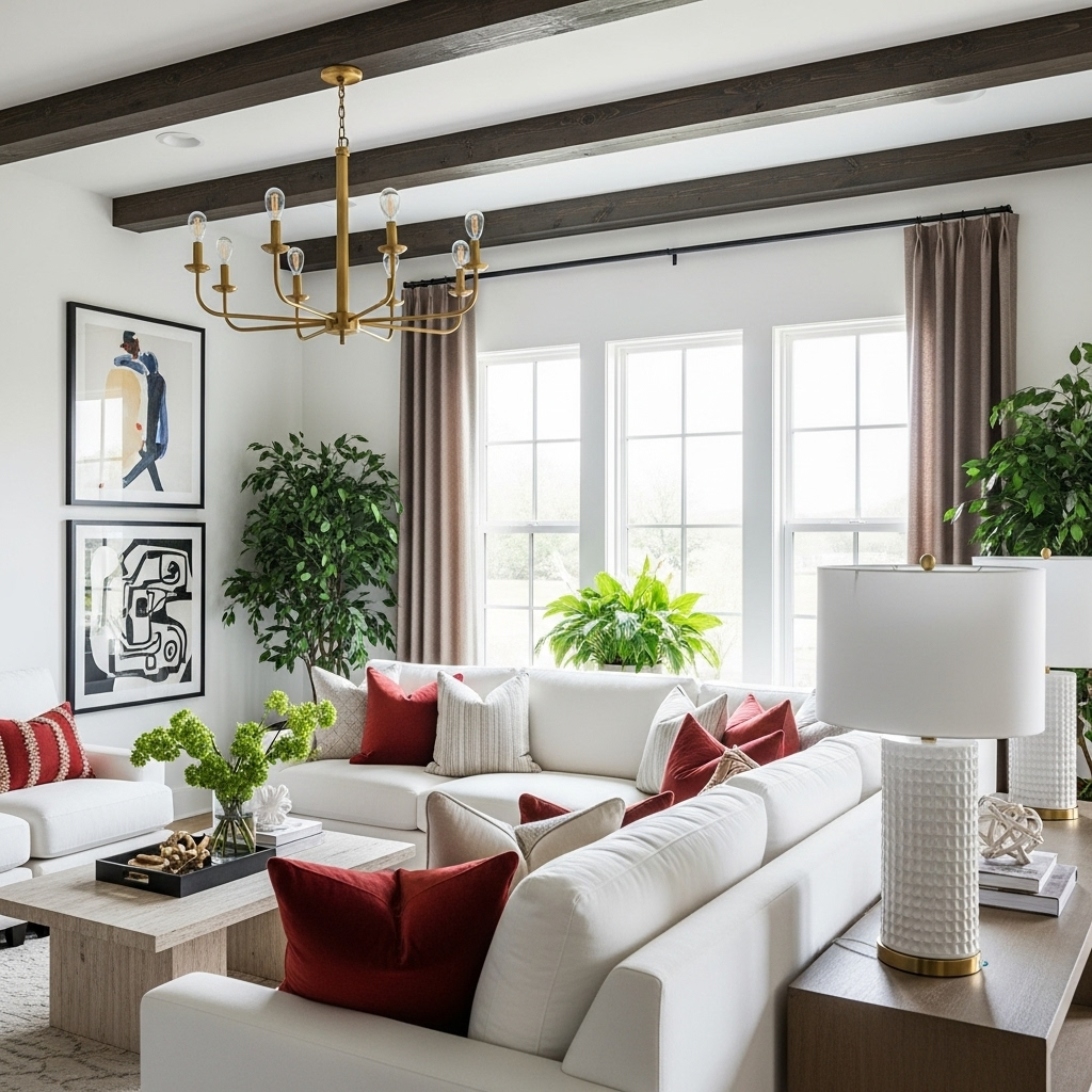 American Multihead Chandelier