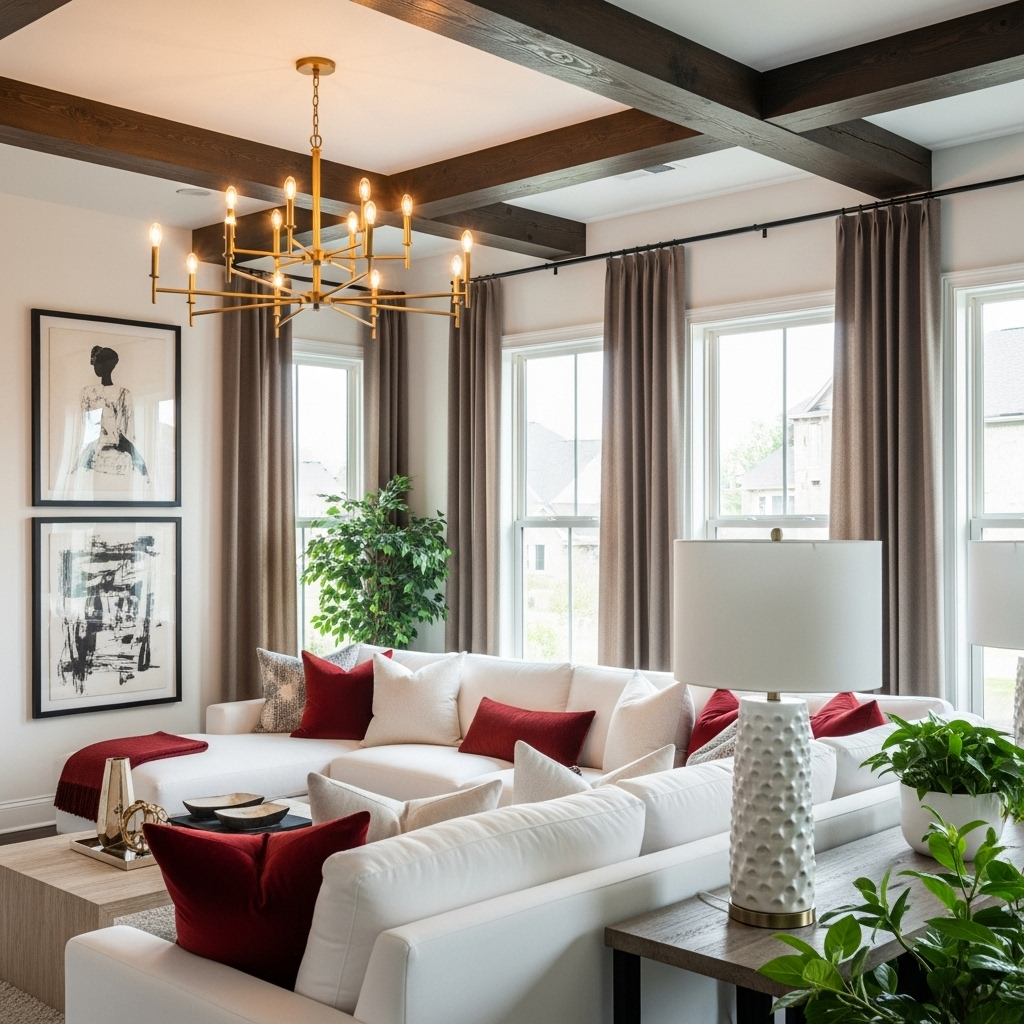 American Multihead Chandelier